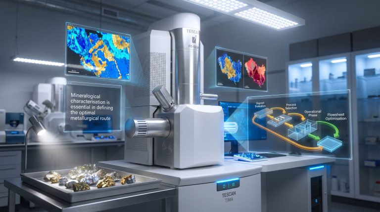 Metso mineralogy capabilities in Pori laboratory analysis