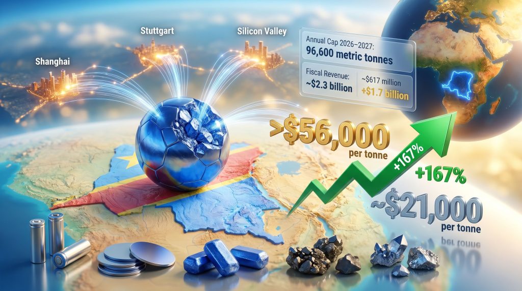 DRC cobalt export controls drive prices higher