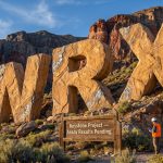 Western Ridge Resources Ltd-WRX-WRX stone letters in desert mountains