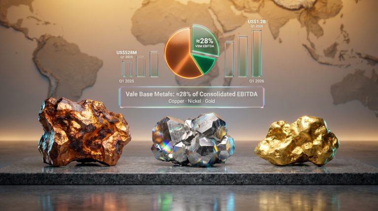 Vale Base Metals EBITDA contribution guidance infographic chart