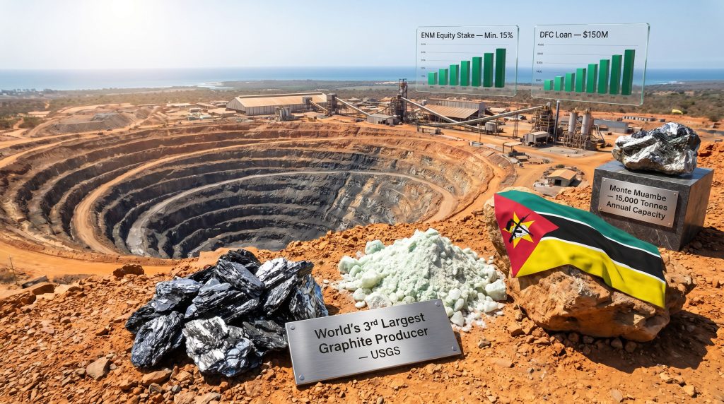 Mozambique mining law critical minerals mine scene