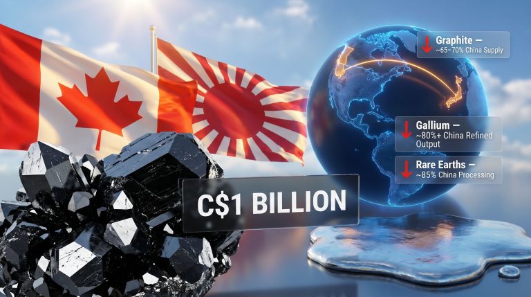 Canada and Japan critical minerals joint stockpiling strategy