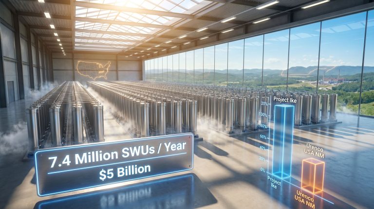 Orano Project Ike enrichment facility interior rendering
