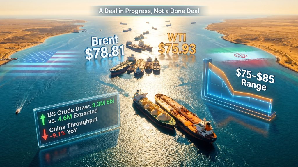 US-Iran peace deal and Strait of Hormuz oil prices outlook