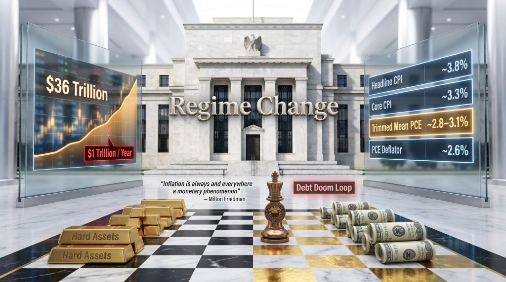 Kevin Worsh Federal Reserve regime change graphic
