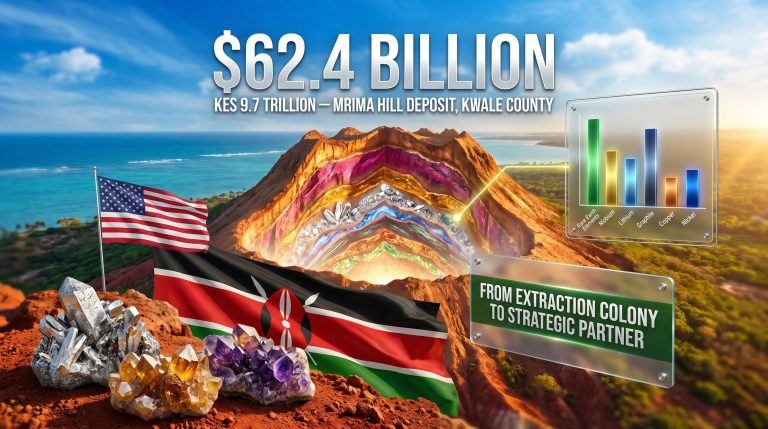 US Kenya rare earth deal mining graphic
