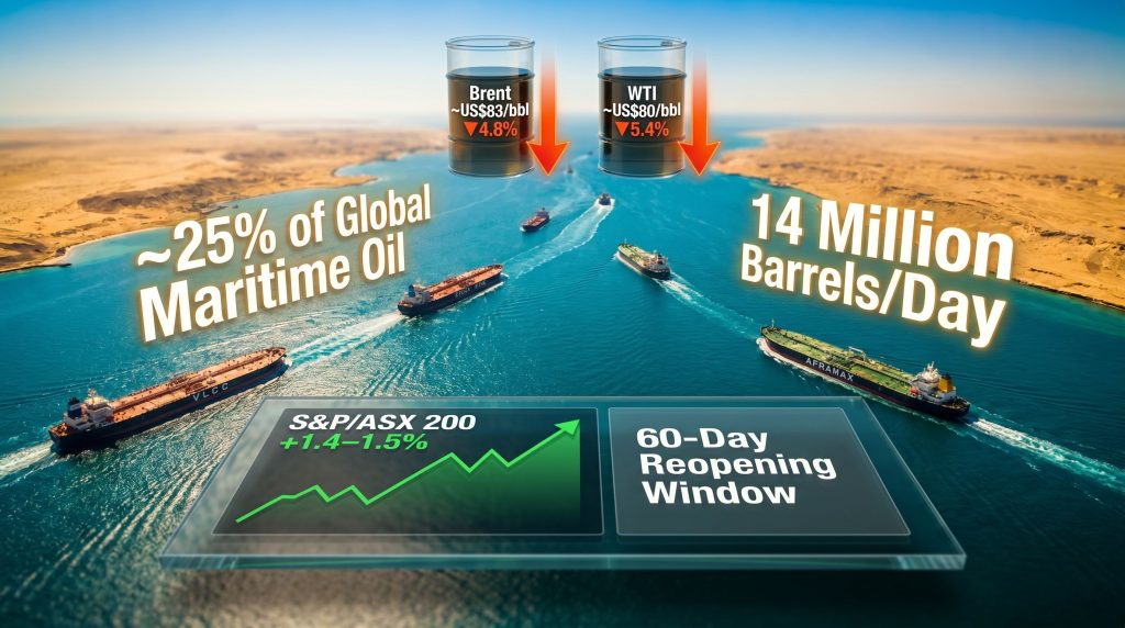 Iran deal and Strait of Hormuz oil prices infographic