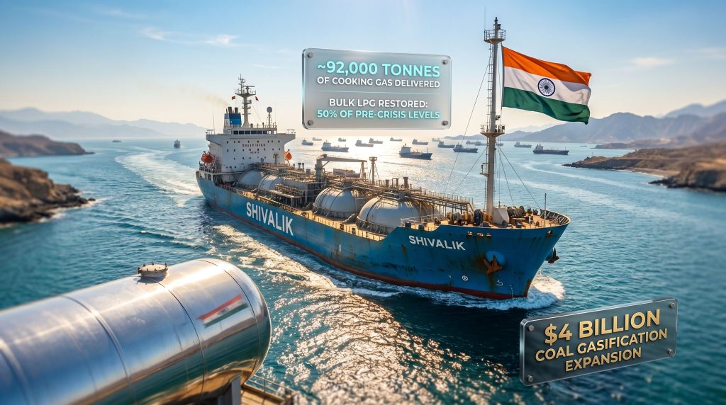 India ends restrictions on commercial gas after Strait of Hormuz eases tanker shipment