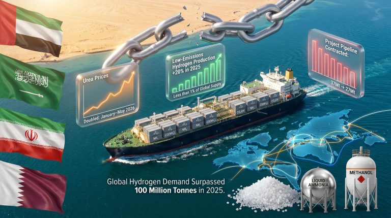 Middle East crisis and global hydrogen supply chains disruption