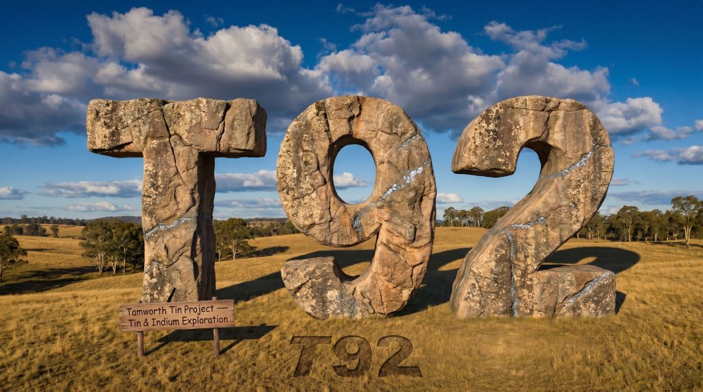 Terra Critical Minerals Ltd-T92-Tamworth Tin Project T92 stone landmark