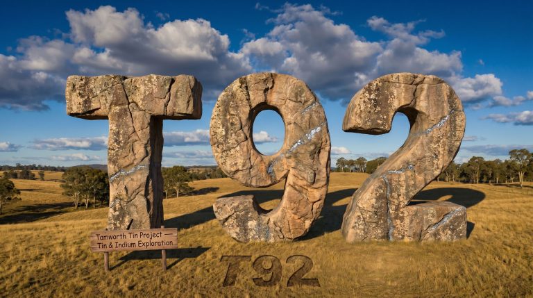 Terra Critical Minerals Ltd-T92-Tamworth Tin Project T92 stone landmark
