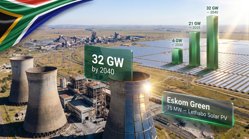 Eskom Green launch at Lethabo Solar Pv