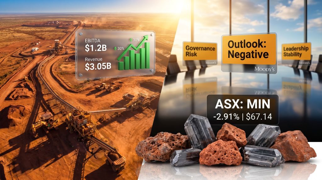Mineral Resources CEO uncertainty amid negative outlook