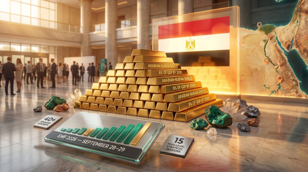 Egypt mining forum investment attraction display