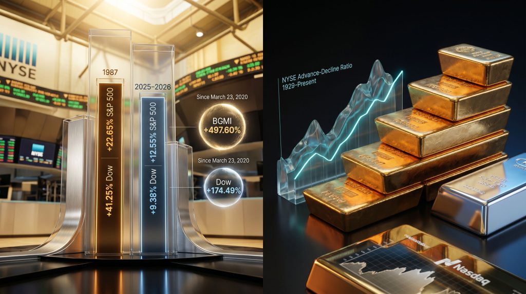 bad day at the Nasdaq, gold surges