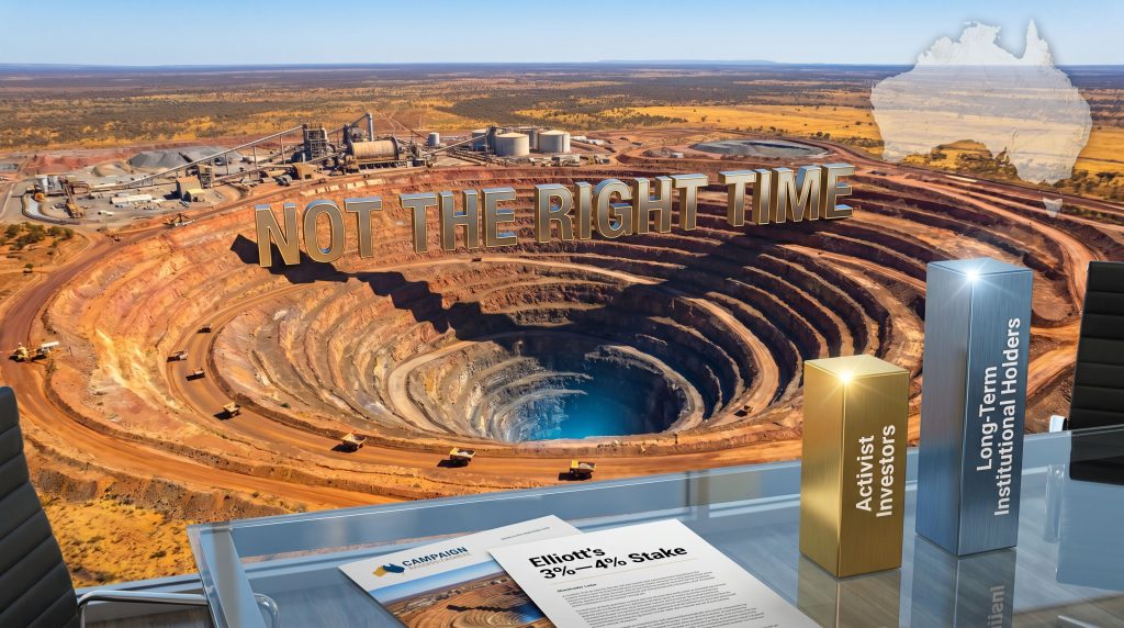 Northern Star rejects Elliott proposal amid mine backdrop