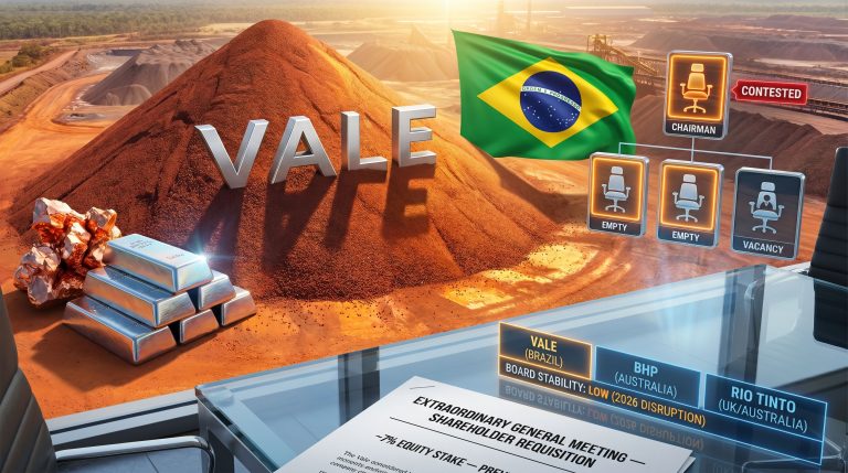 replace the chairman of Vale’s board dispute