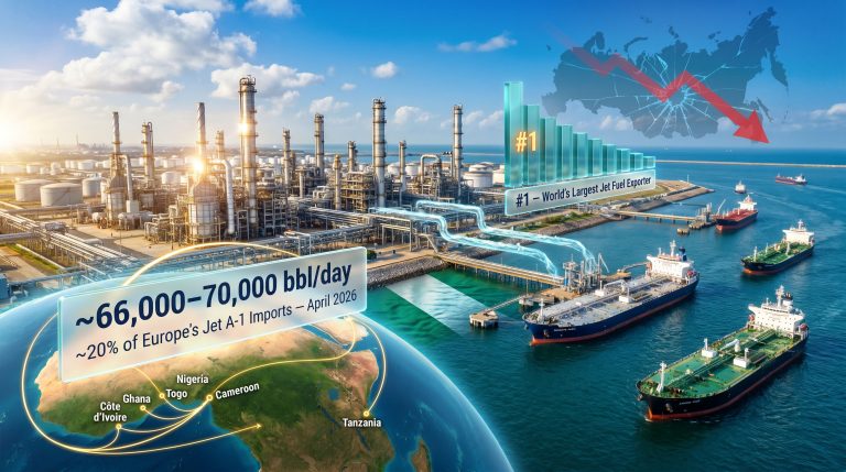 Russia jet fuel export ban Dangote refinery impact