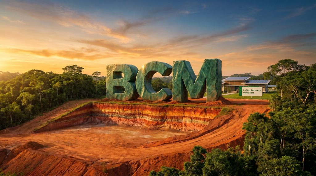 Brazilian Critical Minerals Ltd-BCM-BCM in-situ recovery mining site