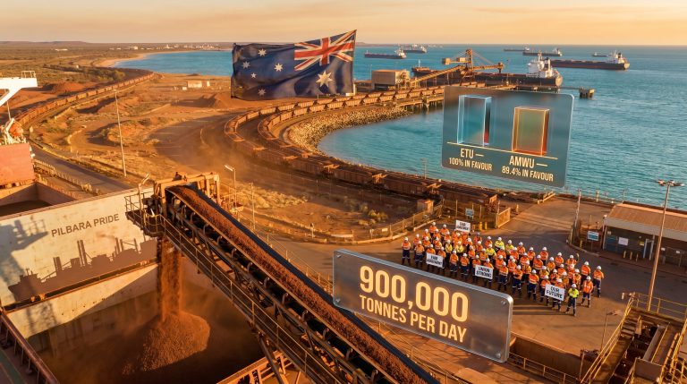BHP workers strike at Port Hedland iron ore export hub