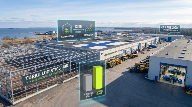 Sandvik plans new logistics hub in Finland