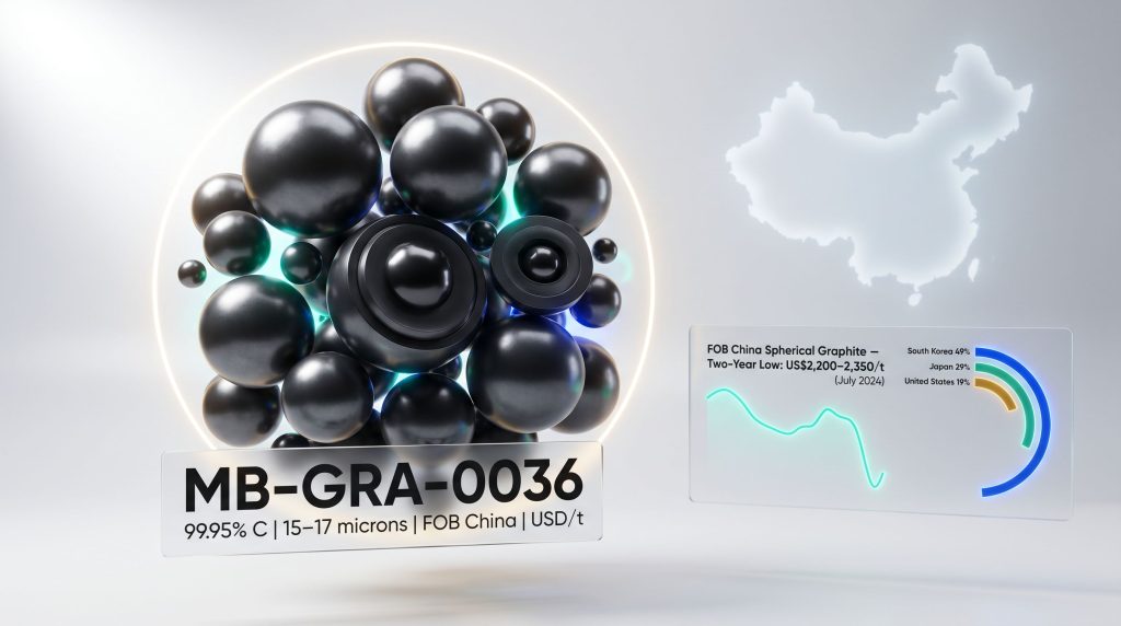 spherical graphite FOB China assessment publication time amendment graphic