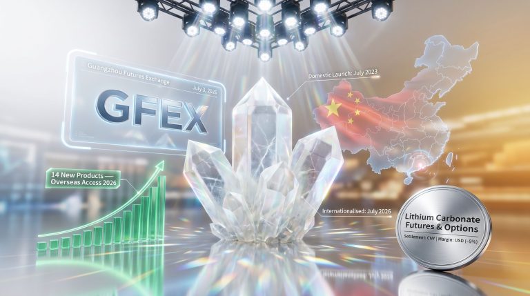 China exchange to open lithium futures overseas