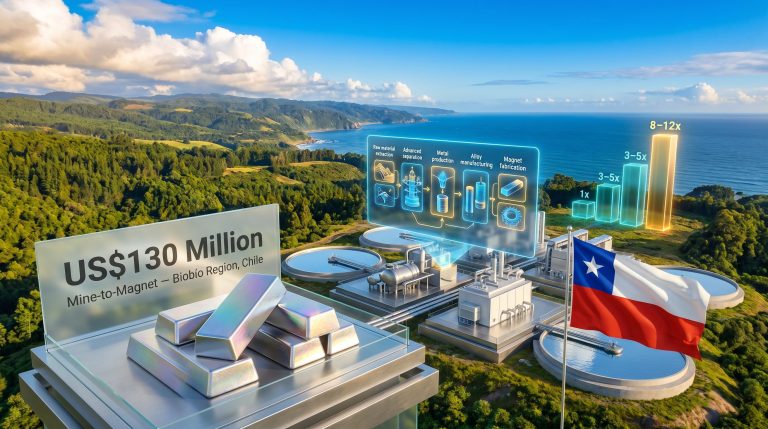 Aclara and CAP rare earth project in Chile investment graphic
