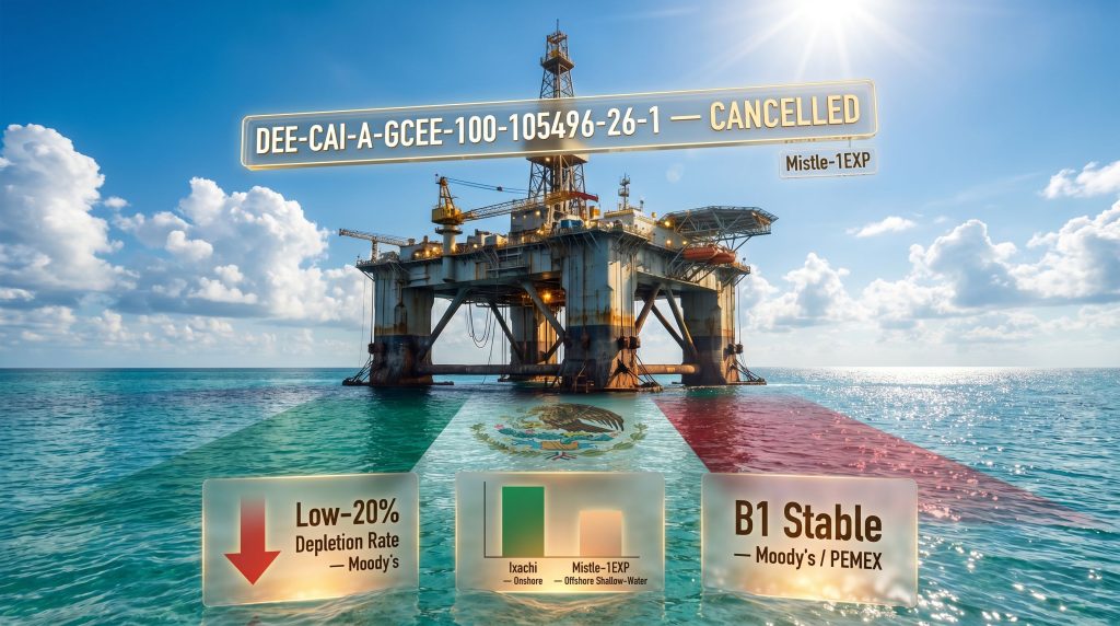 CICSA exits PEMEX drilling platform tender illustration
