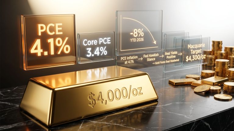 US PCE inflation and gold prices outlook