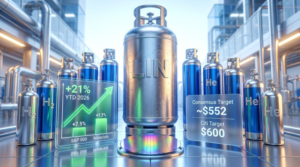Linde stock more room to go industrial gases outlook