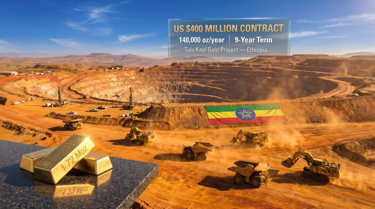 KEFI BCM Tulu Kapi mining contract image