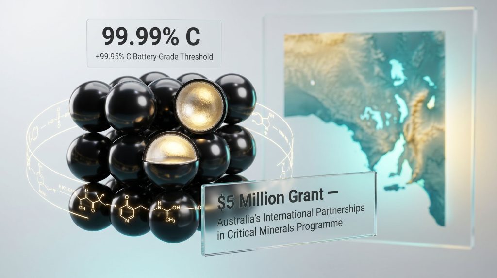 Renascor HF-free graphite processing grant milestone