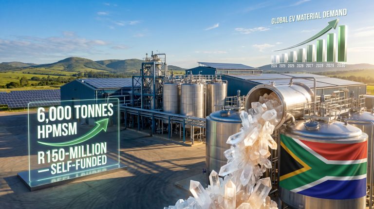 Manganese Metal Company new plant in Mpumalanga facility