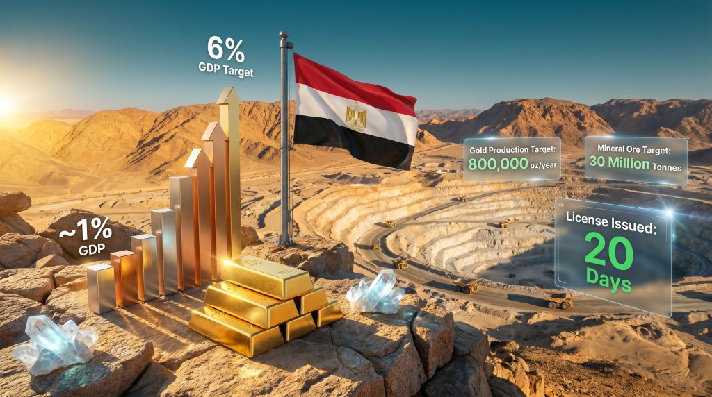 Egypt overhauling its mining sector targets growth
