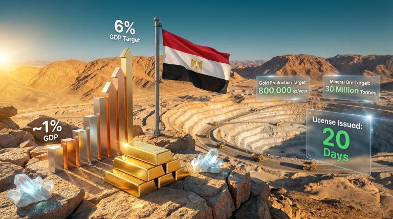Egypt overhauling its mining sector targets growth