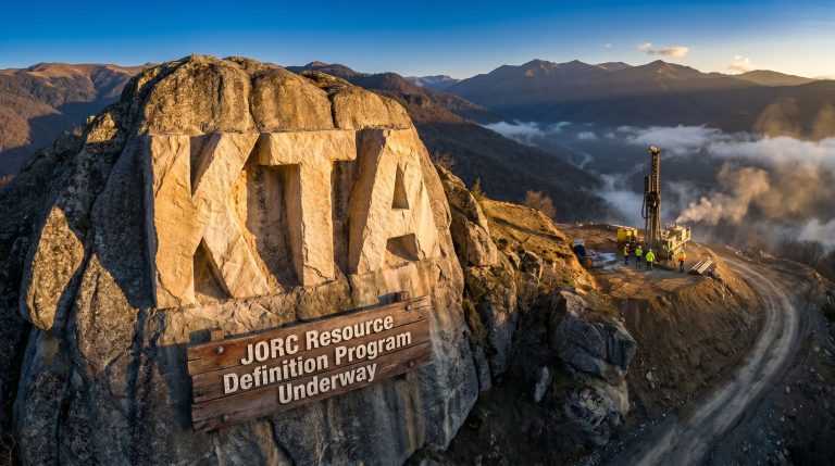 Krakatoa Resources Ltd-KTA-KTA JORC Resource definition drilling site