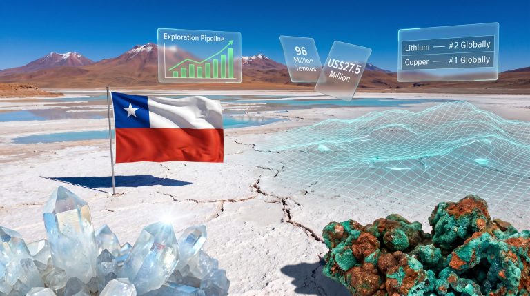 Atana critical minerals exploration in Chile landscape