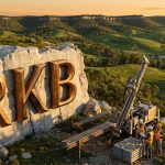 Rokeby Resources Ltd-RKB-RKB diamond drilling underway on hillside