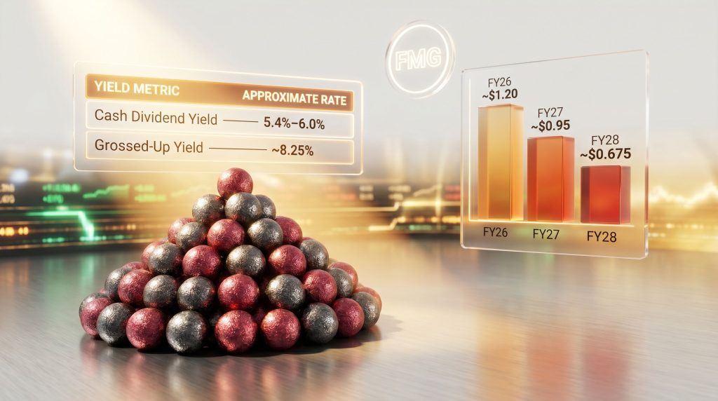 Fortescue share price a buy for its 8% dividend yield chart