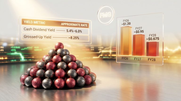 Fortescue share price a buy for its 8% dividend yield chart