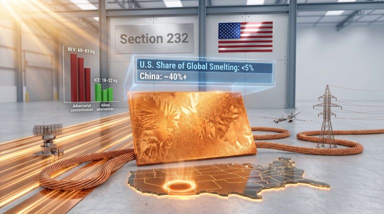 copper and national security supply chain risks