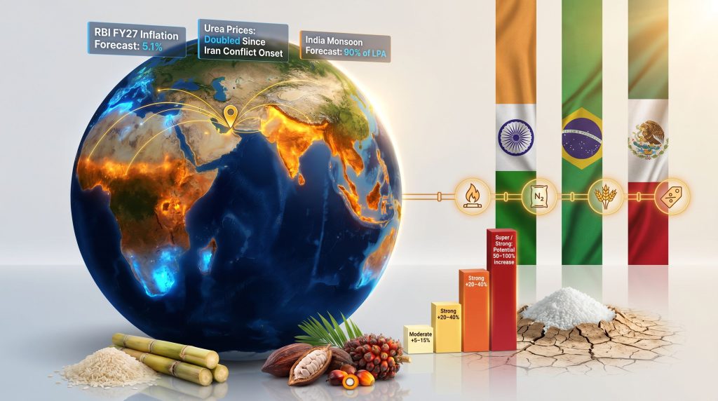El Niño food inflation and fertilizer costs infographic