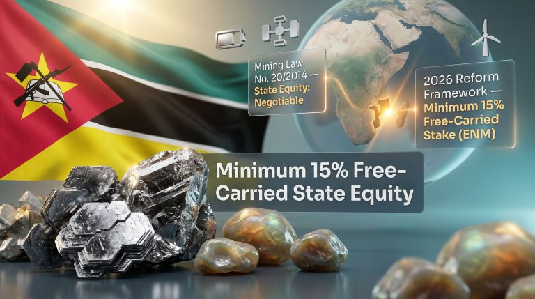 Mozambique mining law critical minerals reform