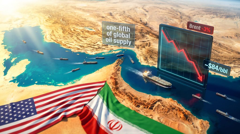 U.S.-Iran deal to reopen the Strait of Hormuz oil route