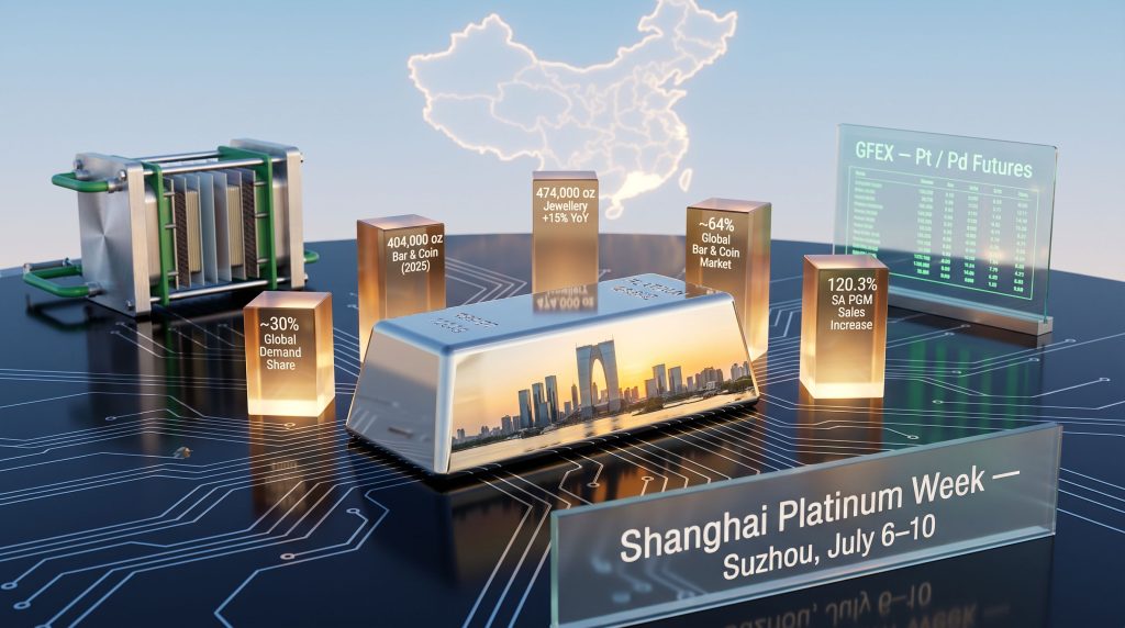 Shanghai Platinum Week and platinum demand in China infographic
