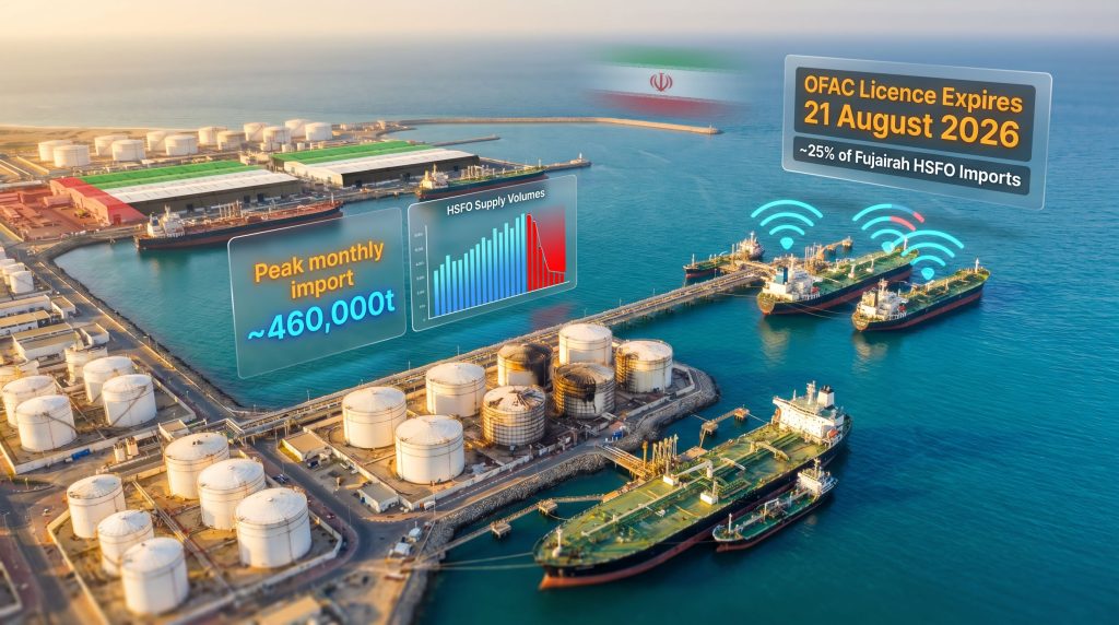 Fujairah return of Iranian HSFO imports surge