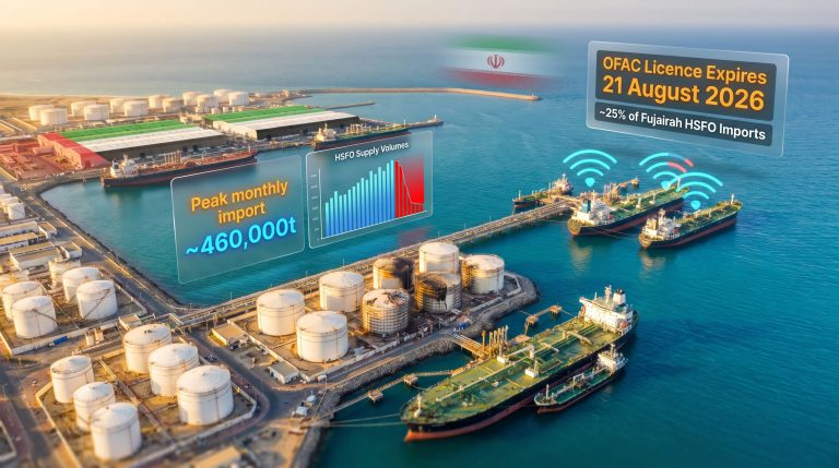 Fujairah return of Iranian HSFO imports surge