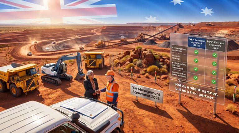 Fortescue PKKP co-management agreement at mine site