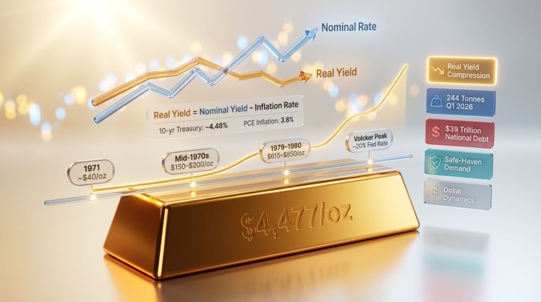 why is gold rising when rate hike odds rise infographic